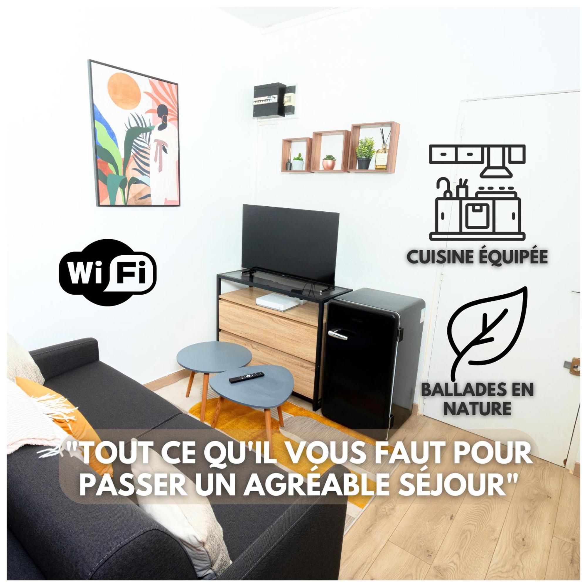 Le Cocon Douillet - 5" De La Gare - Wifi - Acces Direct Paris & Disneyland Jouarre Dış mekan fotoğraf